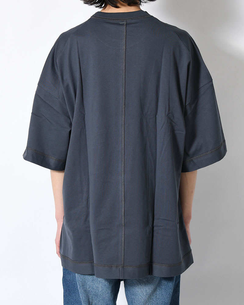 THE MOONED FLOWER IS STITCHED ON YOUR BODY -SLATE-