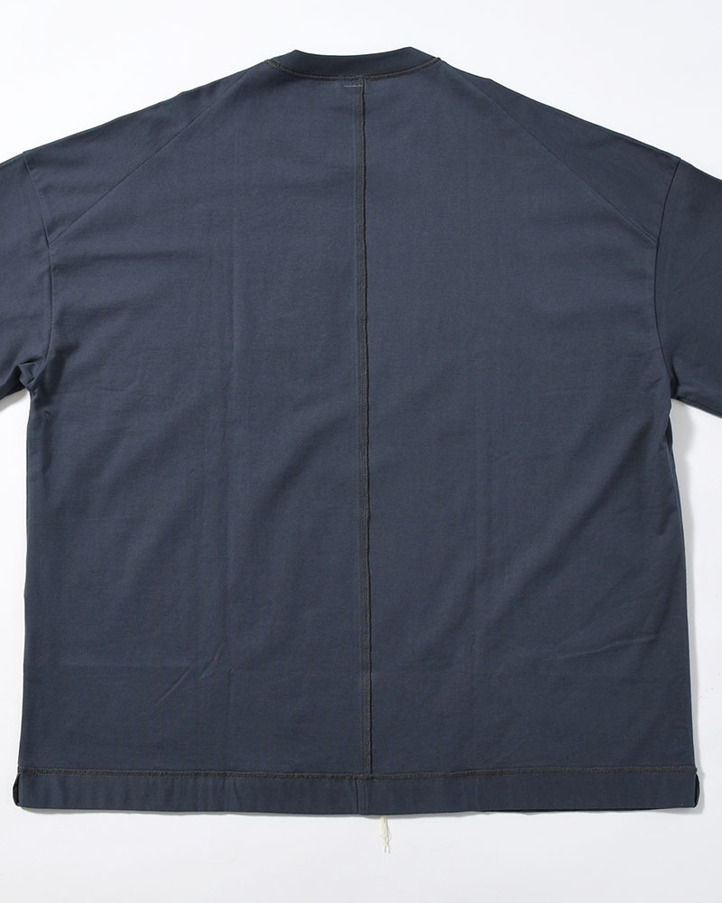 THE MOONED FLOWER IS STITCHED ON YOUR BODY -SLATE-