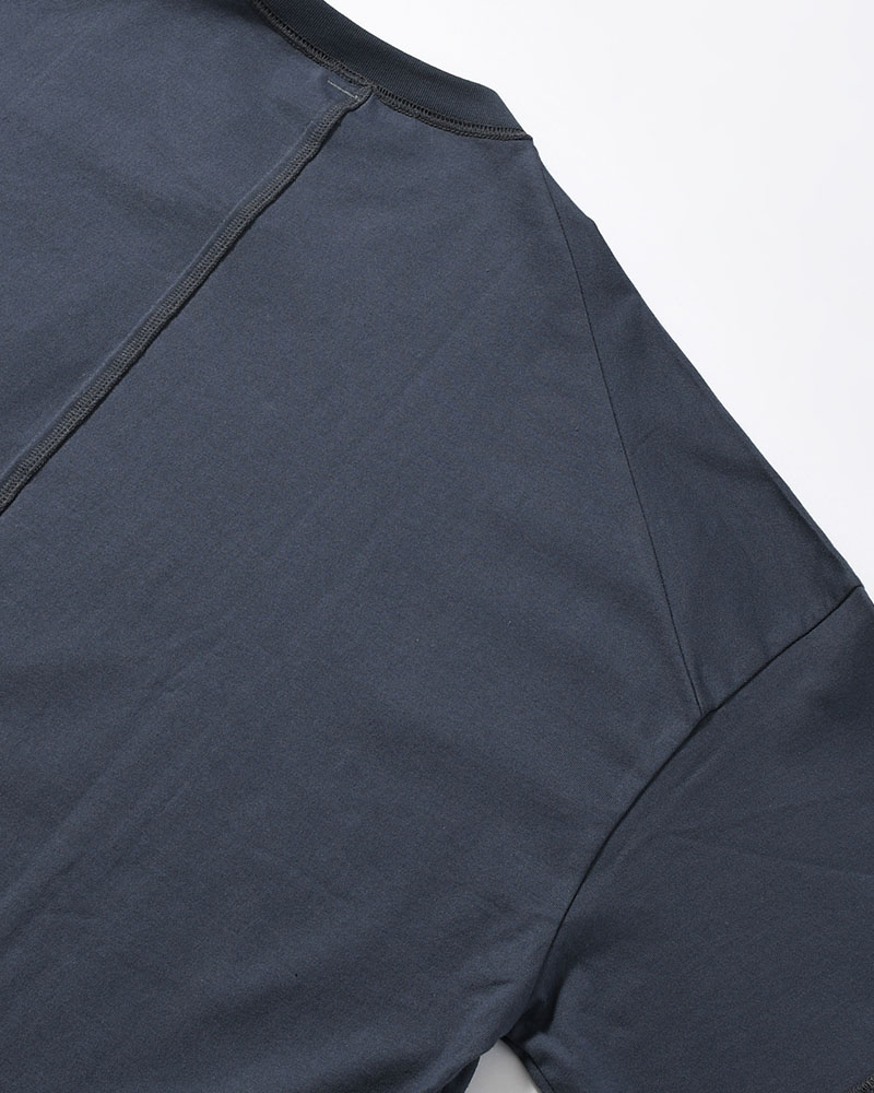 THE MOONED FLOWER IS STITCHED ON YOUR BODY -SLATE-