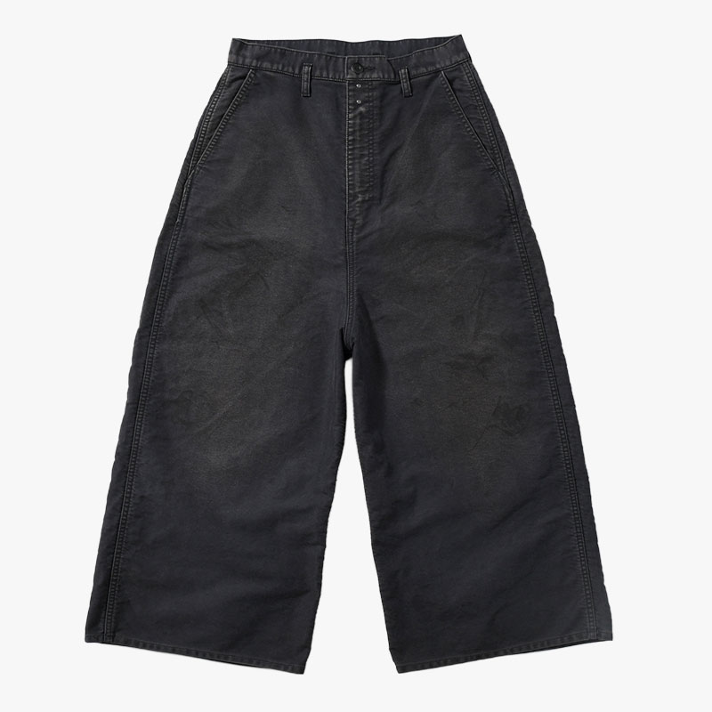 ORDINARY VINTAGE FRENCH TROUSERS -2.COLOR-(BLACK)