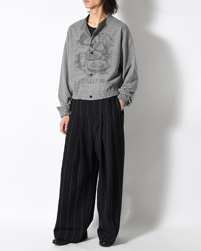 ORDINARY HOME ACTRESS WITH PRINTING -CHARCOAL-