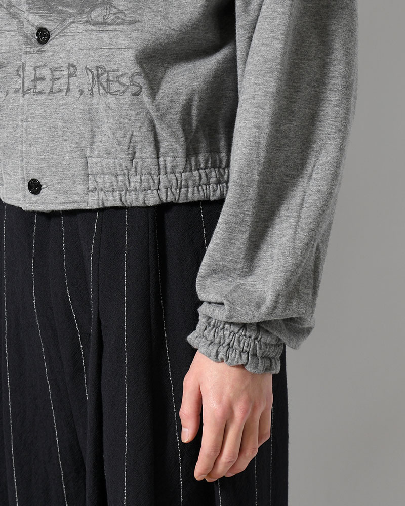 ORDINARY HOME ACTRESS WITH PRINTING -CHARCOAL-