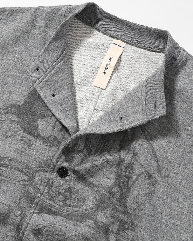 ORDINARY HOME ACTRESS WITH PRINTING -CHARCOAL-