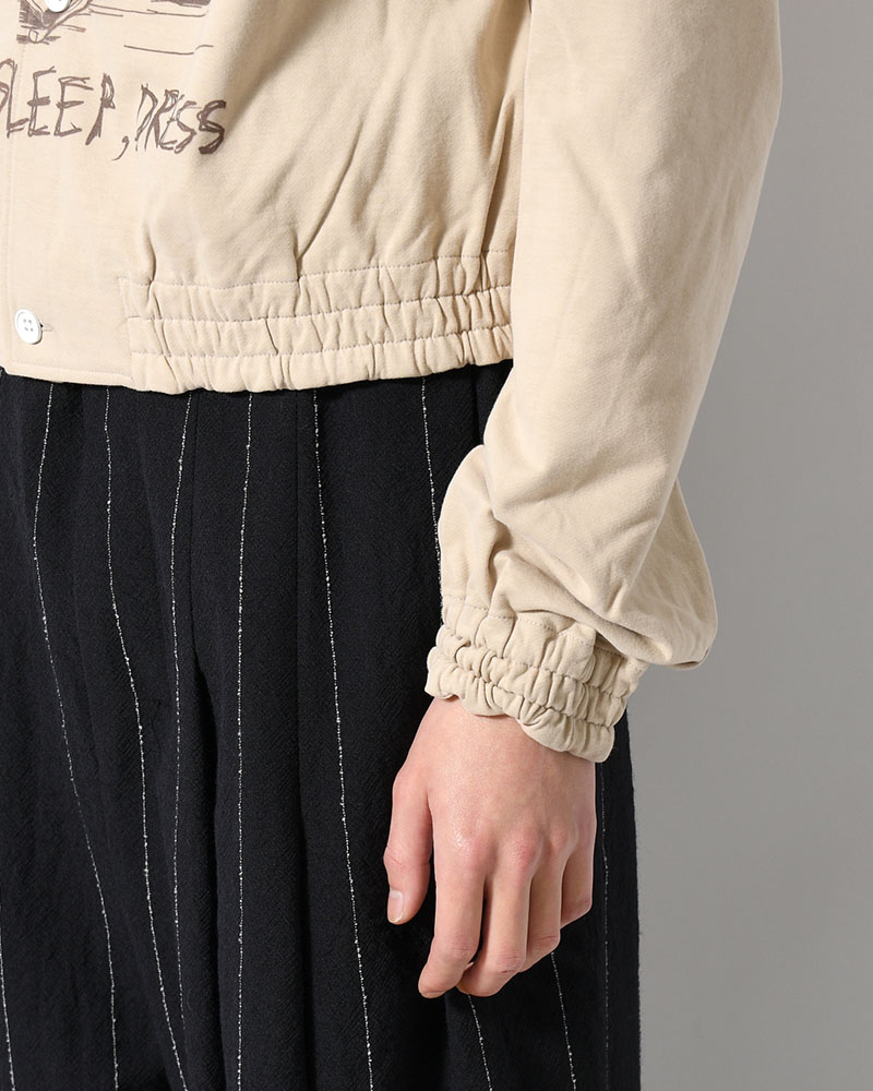 ORDINARY HOME ACTRESS WITH PRINTING -OATMEAL-