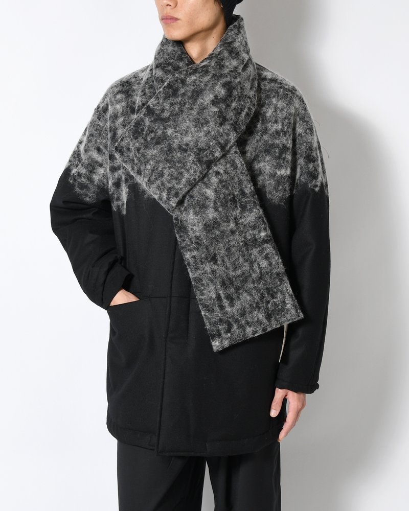 JANUARY COAT IN WINTER SCENERY -NIGHT BLACK-
