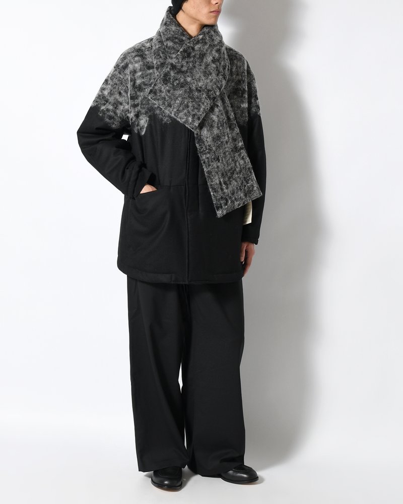 JANUARY COAT IN WINTER SCENERY -NIGHT BLACK-