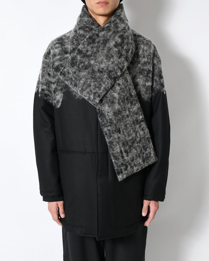 JANUARY COAT IN WINTER SCENERY -NIGHT BLACK-
