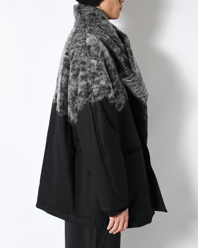 JANUARY COAT IN WINTER SCENERY -NIGHT BLACK-