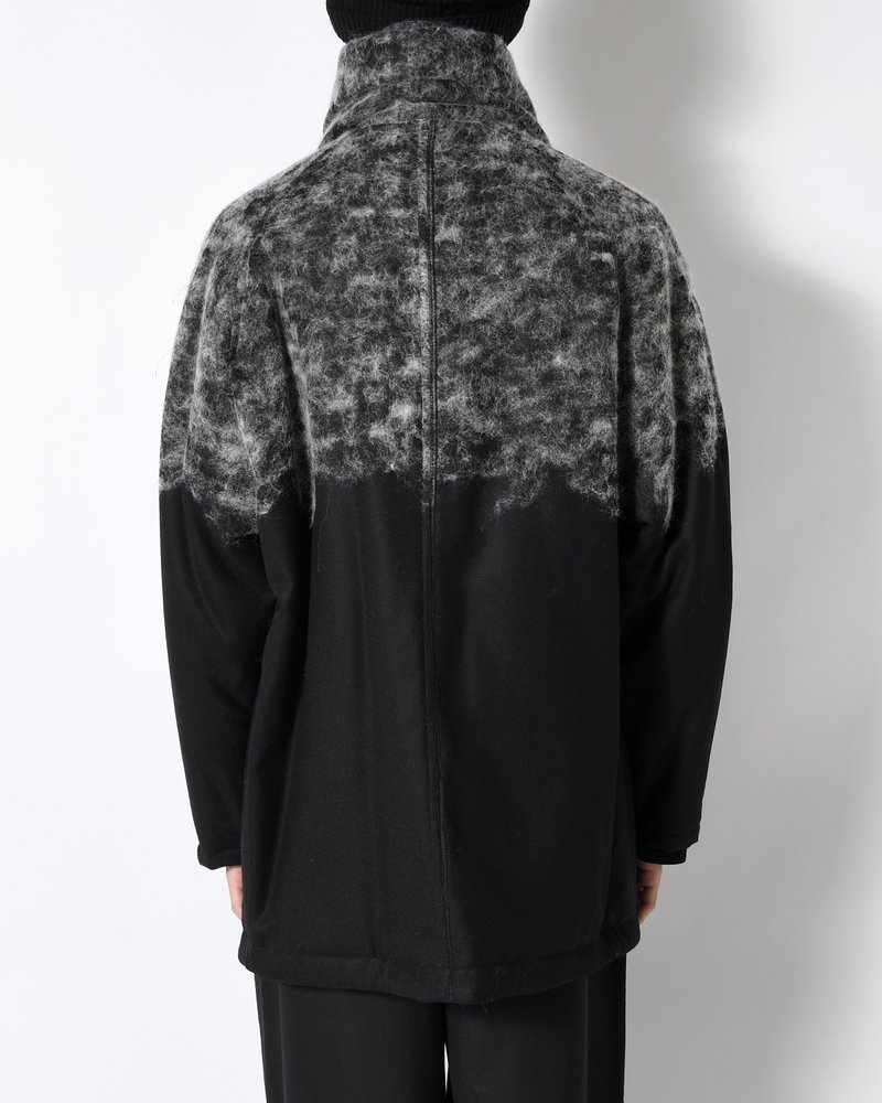 JANUARY COAT IN WINTER SCENERY -NIGHT BLACK-