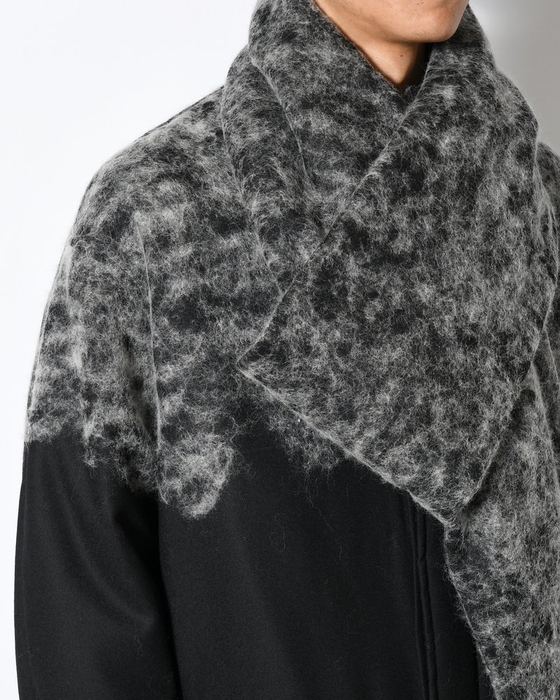 JANUARY COAT IN WINTER SCENERY -NIGHT BLACK-