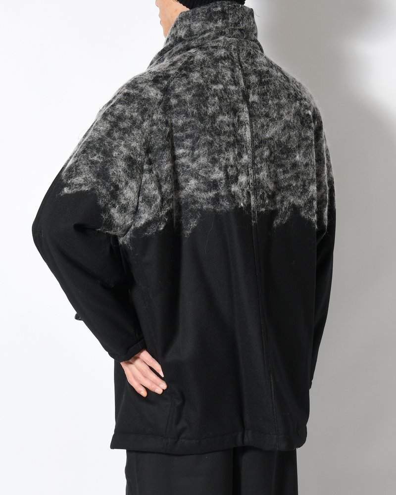 JANUARY COAT IN WINTER SCENERY -NIGHT BLACK-