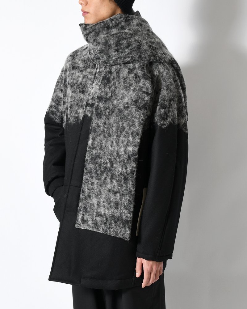 JANUARY COAT IN WINTER SCENERY -NIGHT BLACK-