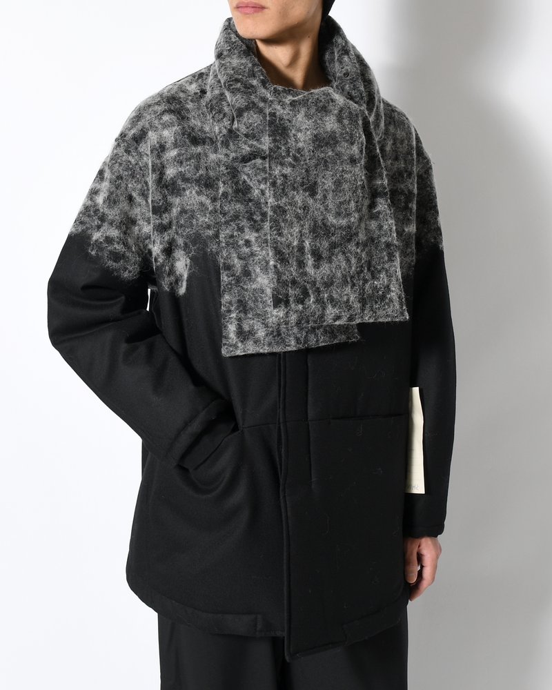 JANUARY COAT IN WINTER SCENERY -NIGHT BLACK-