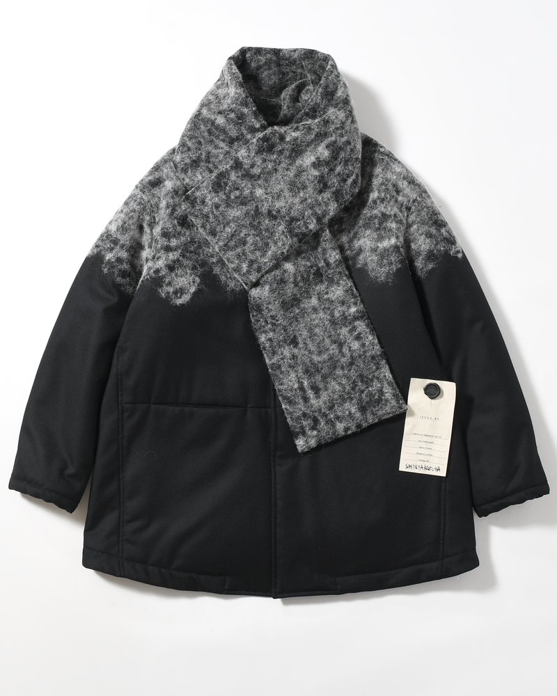 JANUARY COAT IN WINTER SCENERY -NIGHT BLACK-