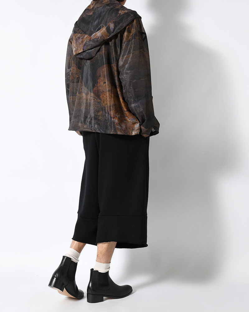 ORDINARY HOME BAGGY SHORTS -BLACK-