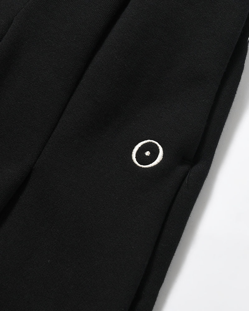 ORDINARY HOME BAGGY SHORTS -BLACK-