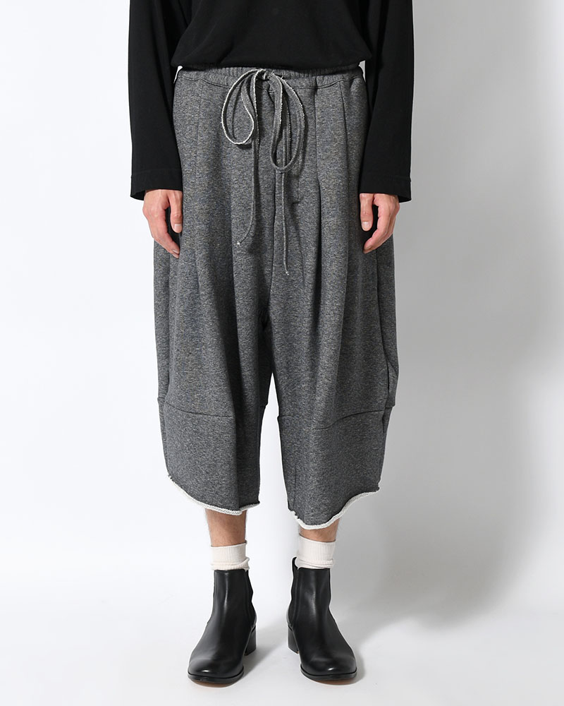 ORDINARY HOME BAGGY SHORTS -CHARCOAL-
