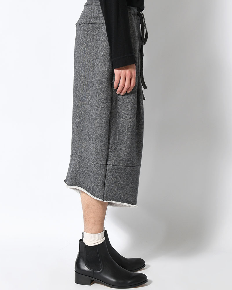 ORDINARY HOME BAGGY SHORTS -CHARCOAL-