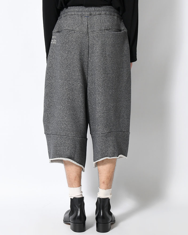 ORDINARY HOME BAGGY SHORTS -CHARCOAL-