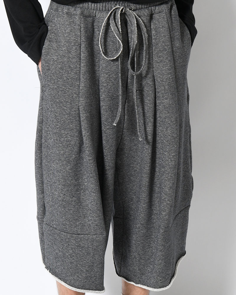 ORDINARY HOME BAGGY SHORTS -CHARCOAL-