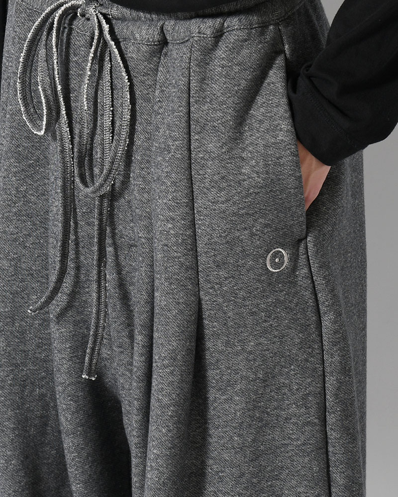 ORDINARY HOME BAGGY SHORTS -CHARCOAL-