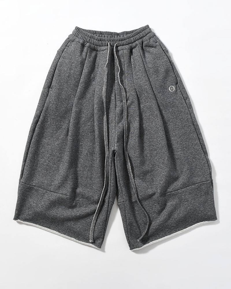 ORDINARY HOME BAGGY SHORTS -CHARCOAL-