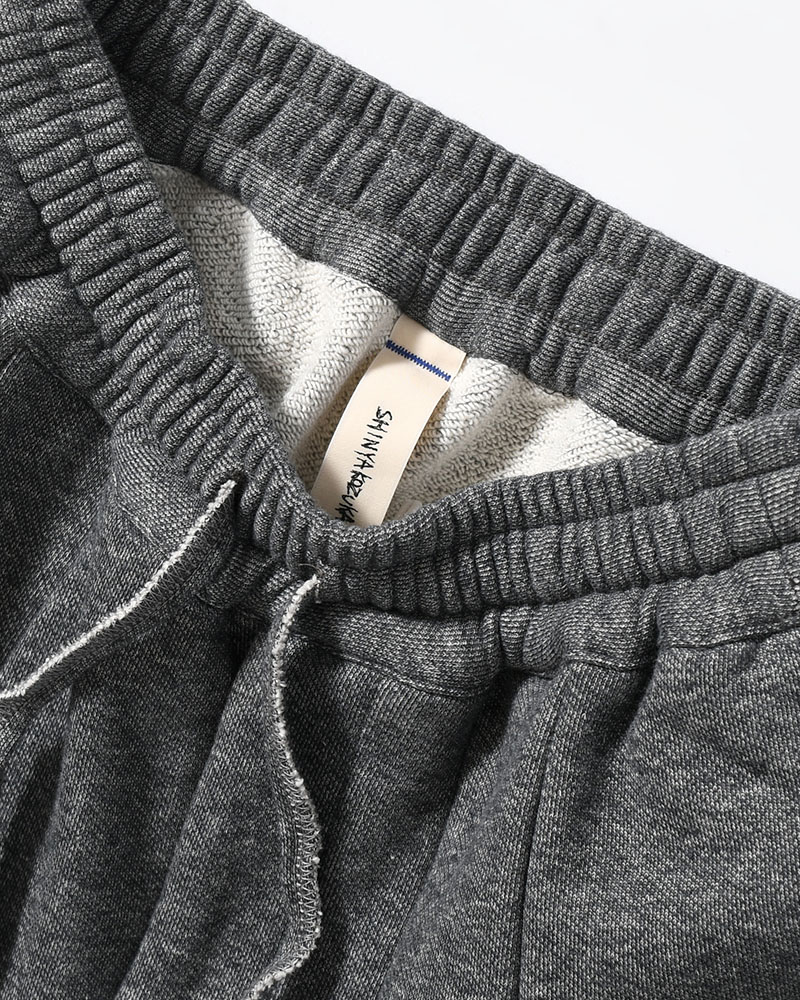 ORDINARY HOME BAGGY SHORTS -CHARCOAL-