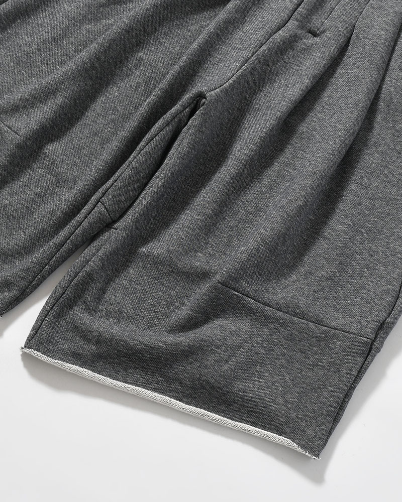 ORDINARY HOME BAGGY SHORTS -CHARCOAL-