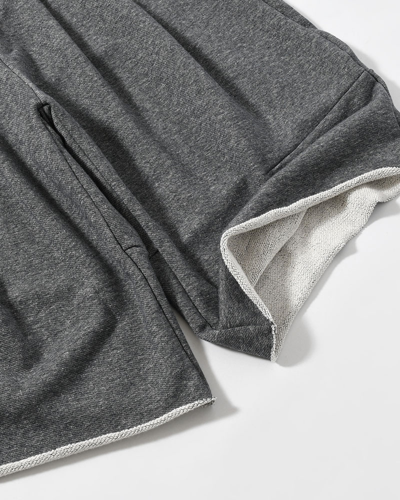 ORDINARY HOME BAGGY SHORTS -CHARCOAL-