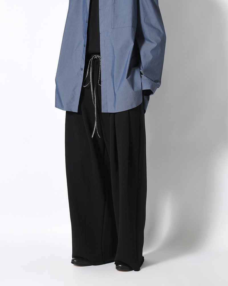 ORDINARY HOME BAGGY -BLACK-