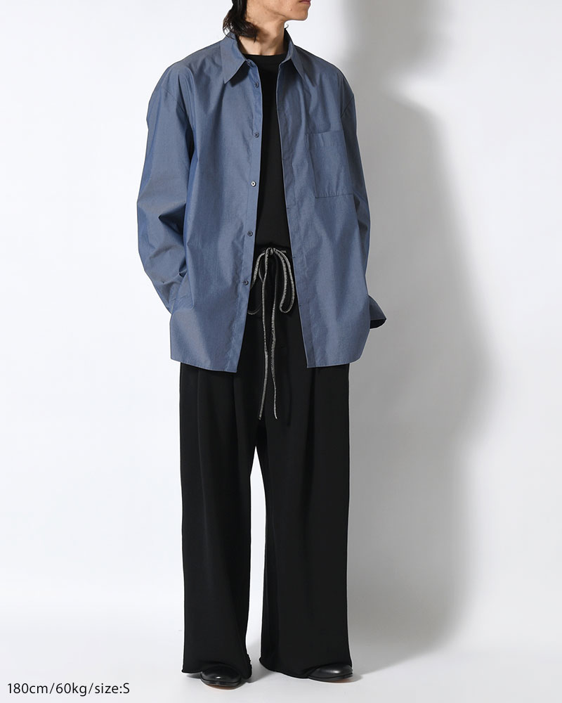 ORDINARY HOME BAGGY -BLACK-