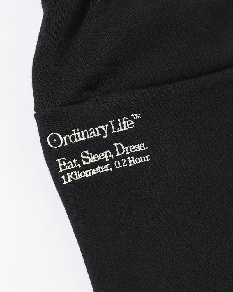 ORDINARY HOME BAGGY -BLACK-