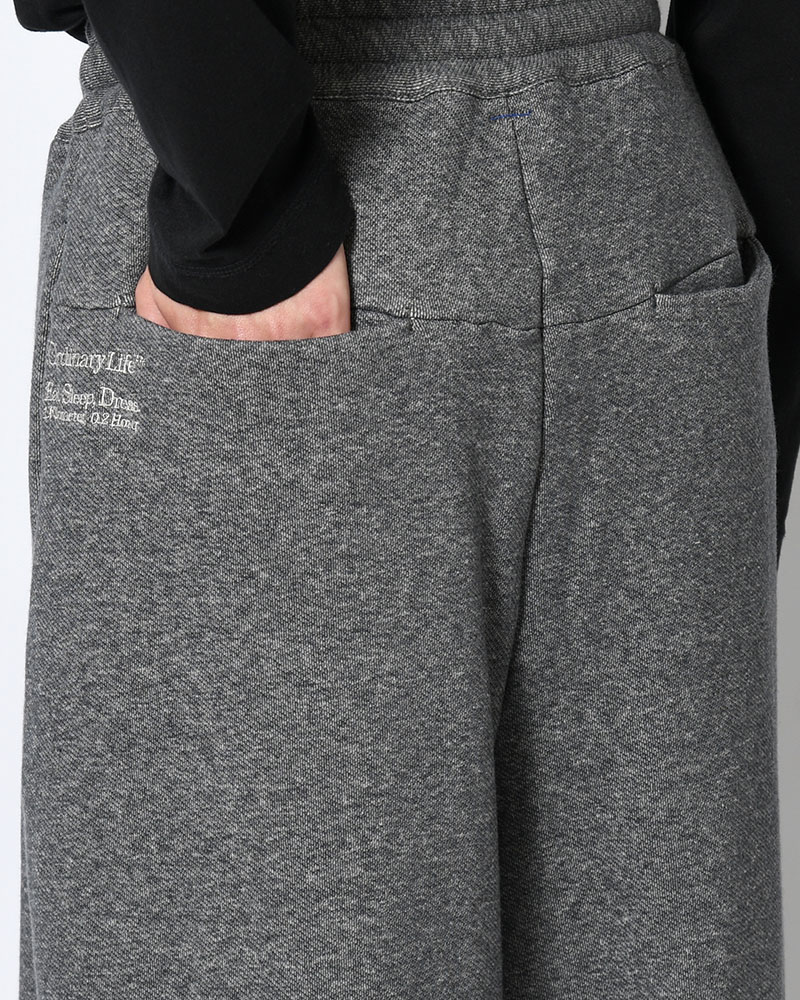 ORDINARY HOME BAGGY -CHARCOAL-