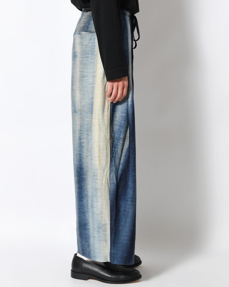 HOME BAGGY -WATERCOLOUR BLUE:A-