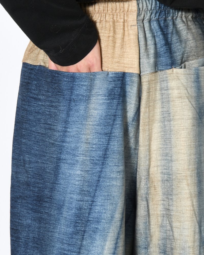 HOME BAGGY -WATERCOLOUR BLUE:A-