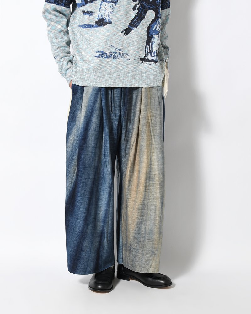 HOME BAGGY -WATERCOLOUR BLUE:A-