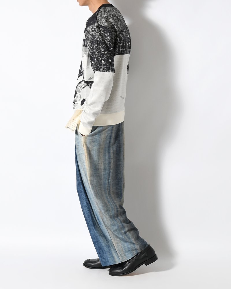 HOME BAGGY -WATERCOLOUR BLUE:B-