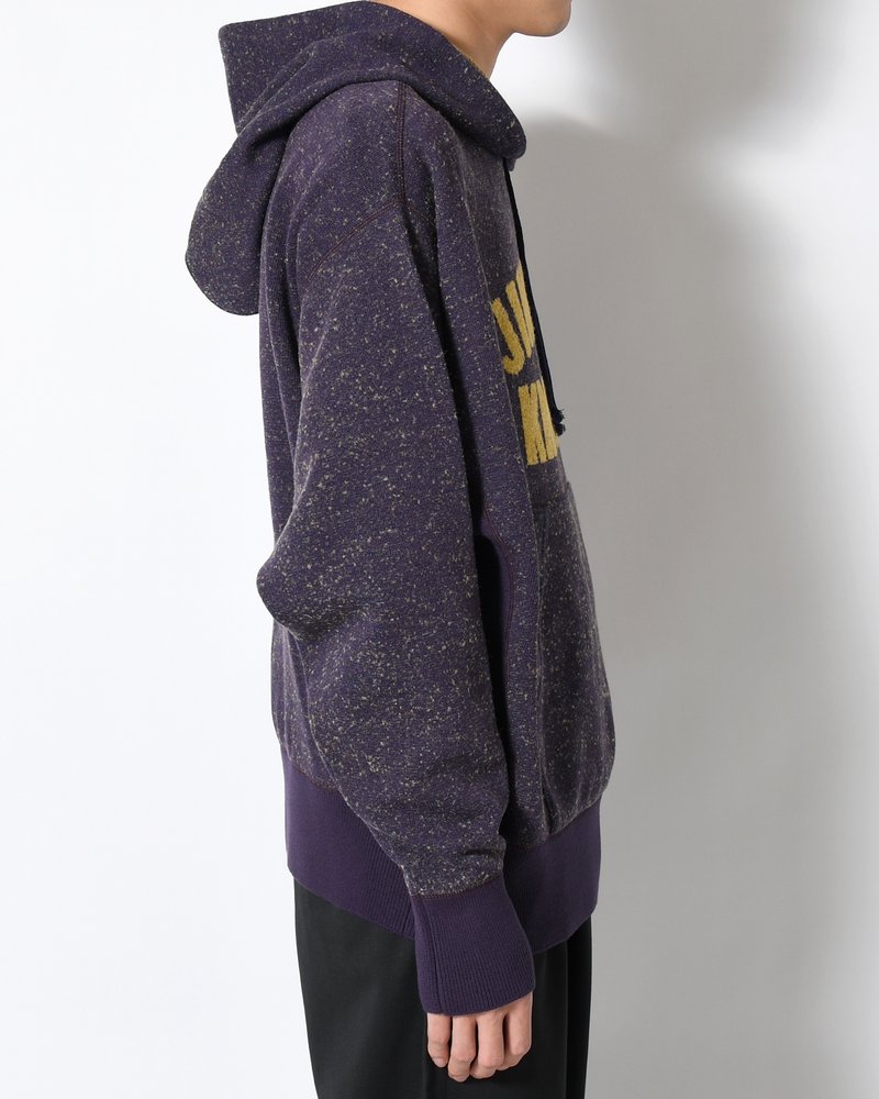VINTAGE KNIT HOODIE -PURPLE-