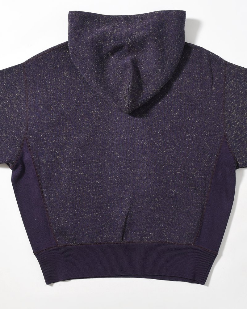 VINTAGE KNIT HOODIE -PURPLE-