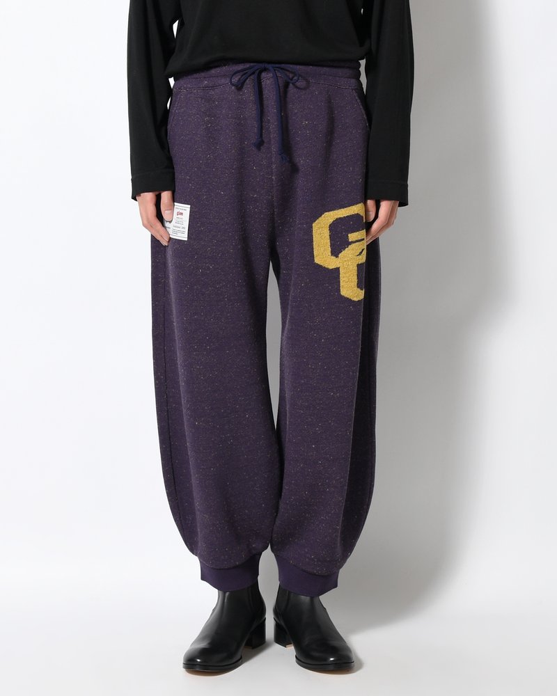 VINTAGE KNIT SWEATPANTS -PURPLE-