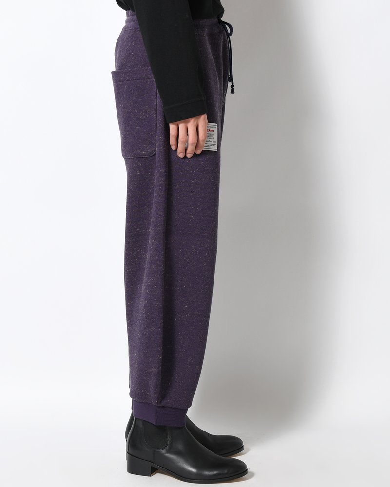 VINTAGE KNIT SWEATPANTS -PURPLE-