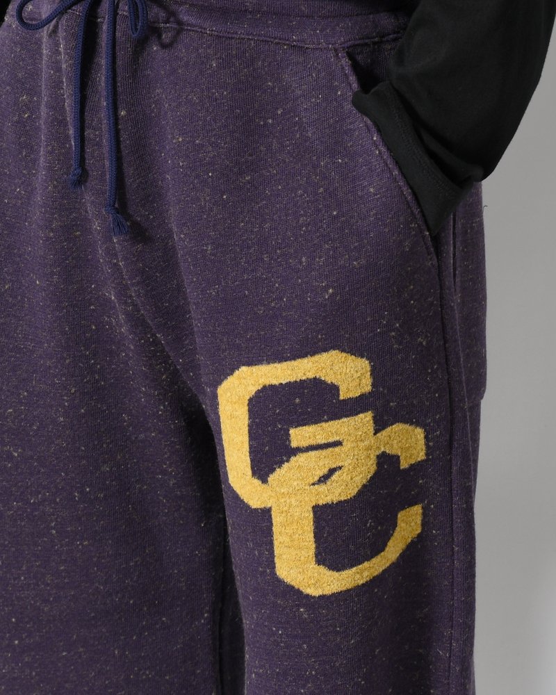 VINTAGE KNIT SWEATPANTS -PURPLE-