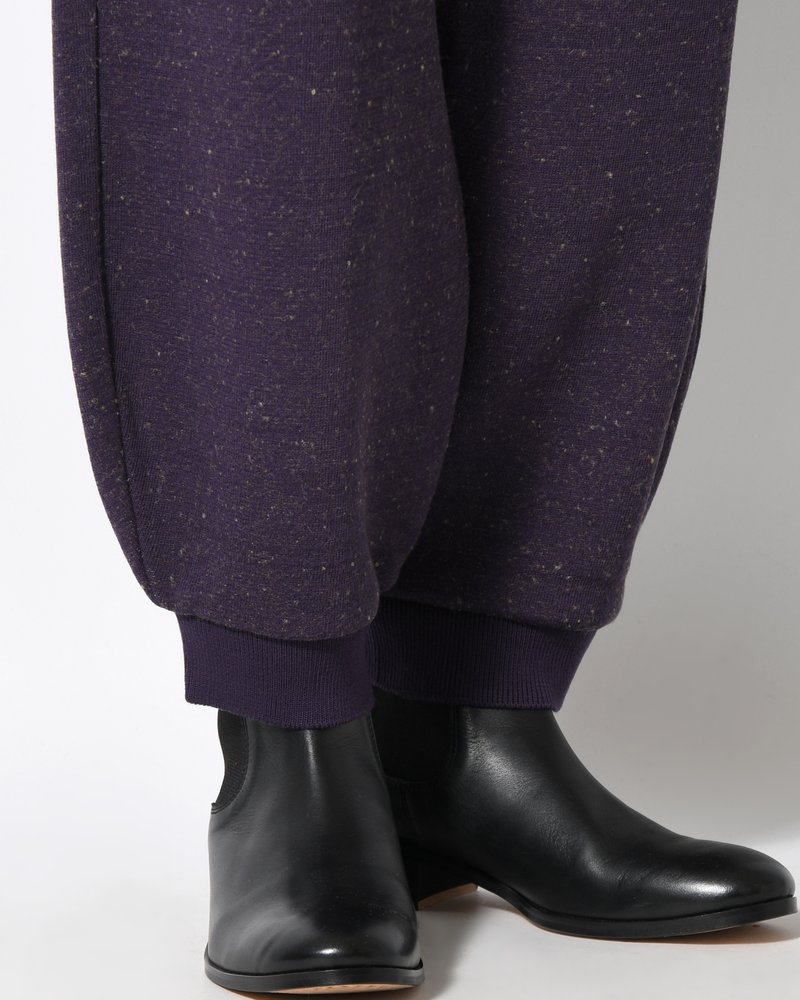 VINTAGE KNIT SWEATPANTS -PURPLE-