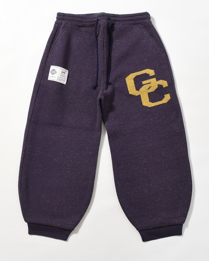 VINTAGE KNIT SWEATPANTS -PURPLE-