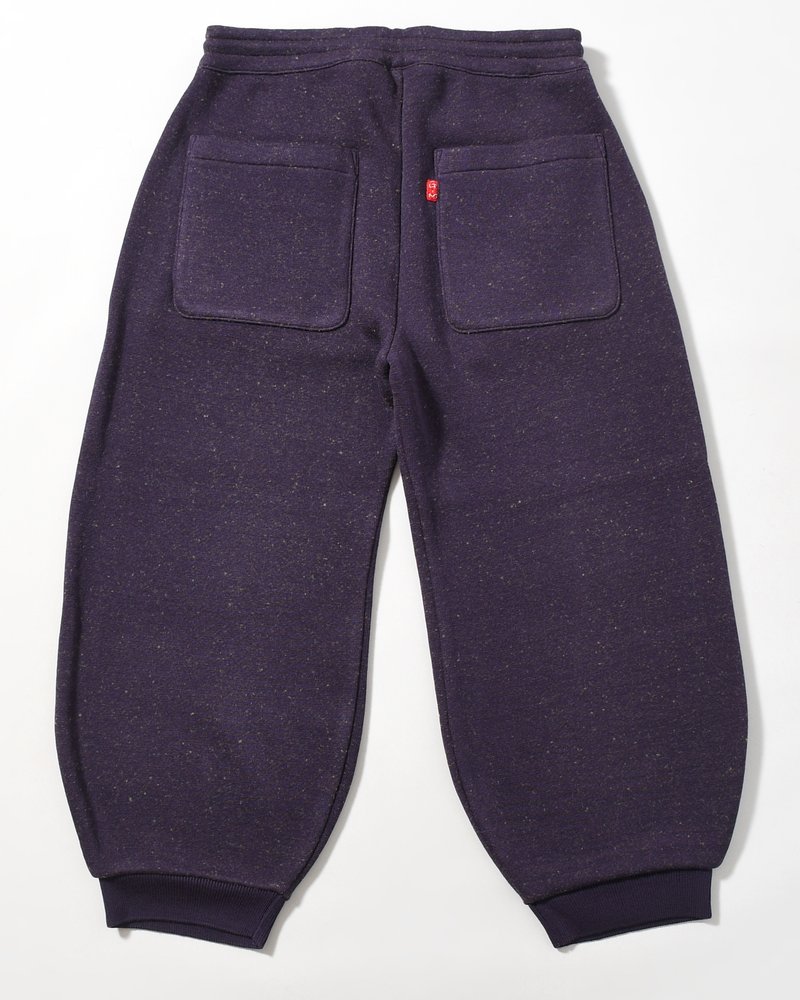 VINTAGE KNIT SWEATPANTS -PURPLE-