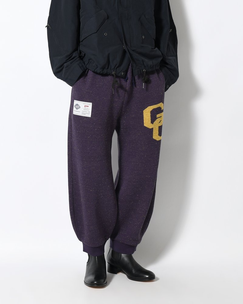 VINTAGE KNIT SWEATPANTS -PURPLE-