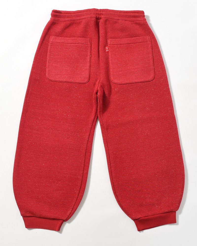 VINTAGE KNIT SWEATPANTS -RED-