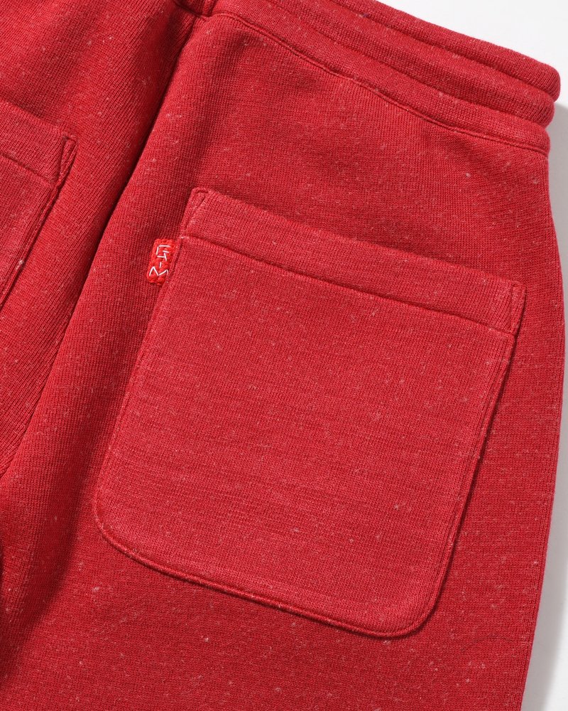 VINTAGE KNIT SWEATPANTS -RED-