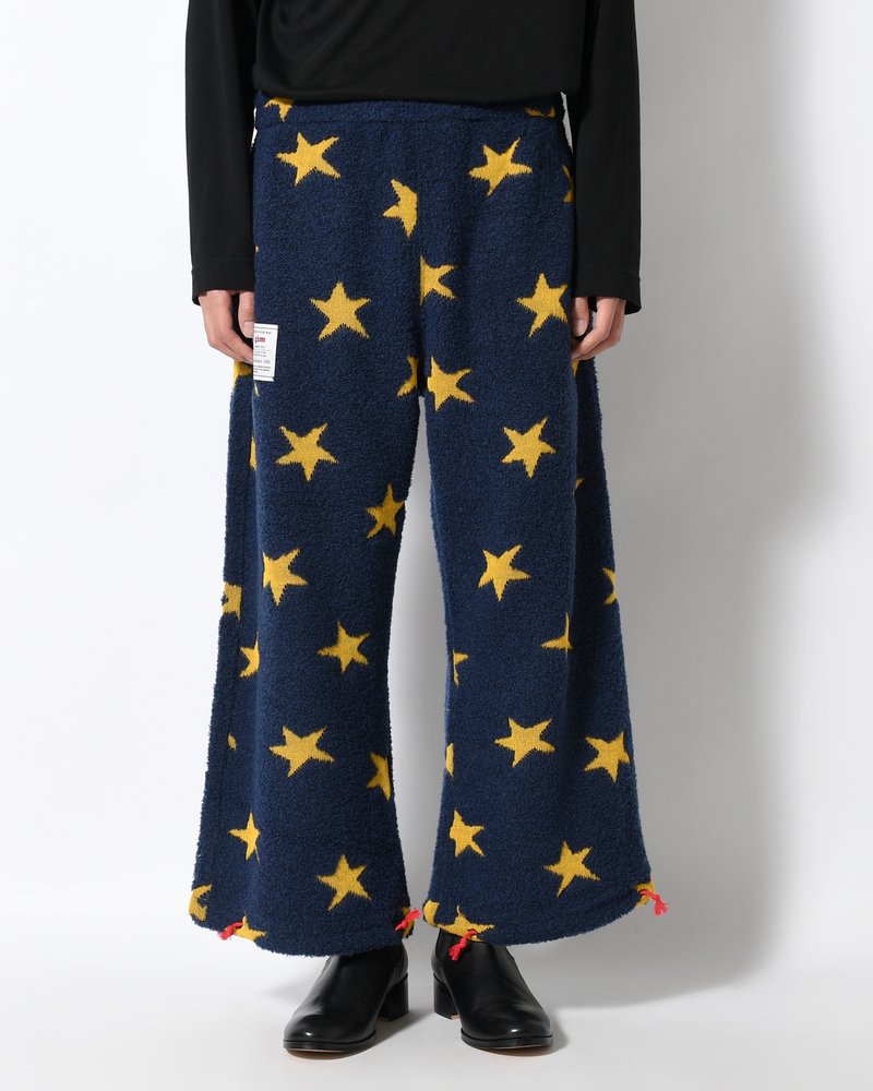 TOO MANY STARS PANTS -NAVY-
