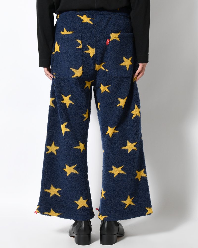 TOO MANY STARS PANTS -NAVY-